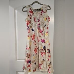 Eddie Bauer Floral Sleeveless Dress